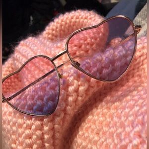 heart shaped sunglasses